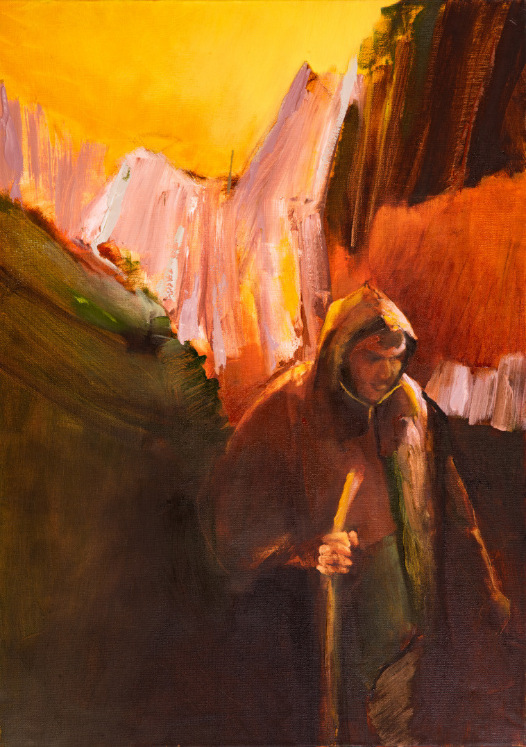 Huile sur toile — Bernadette Beauwin