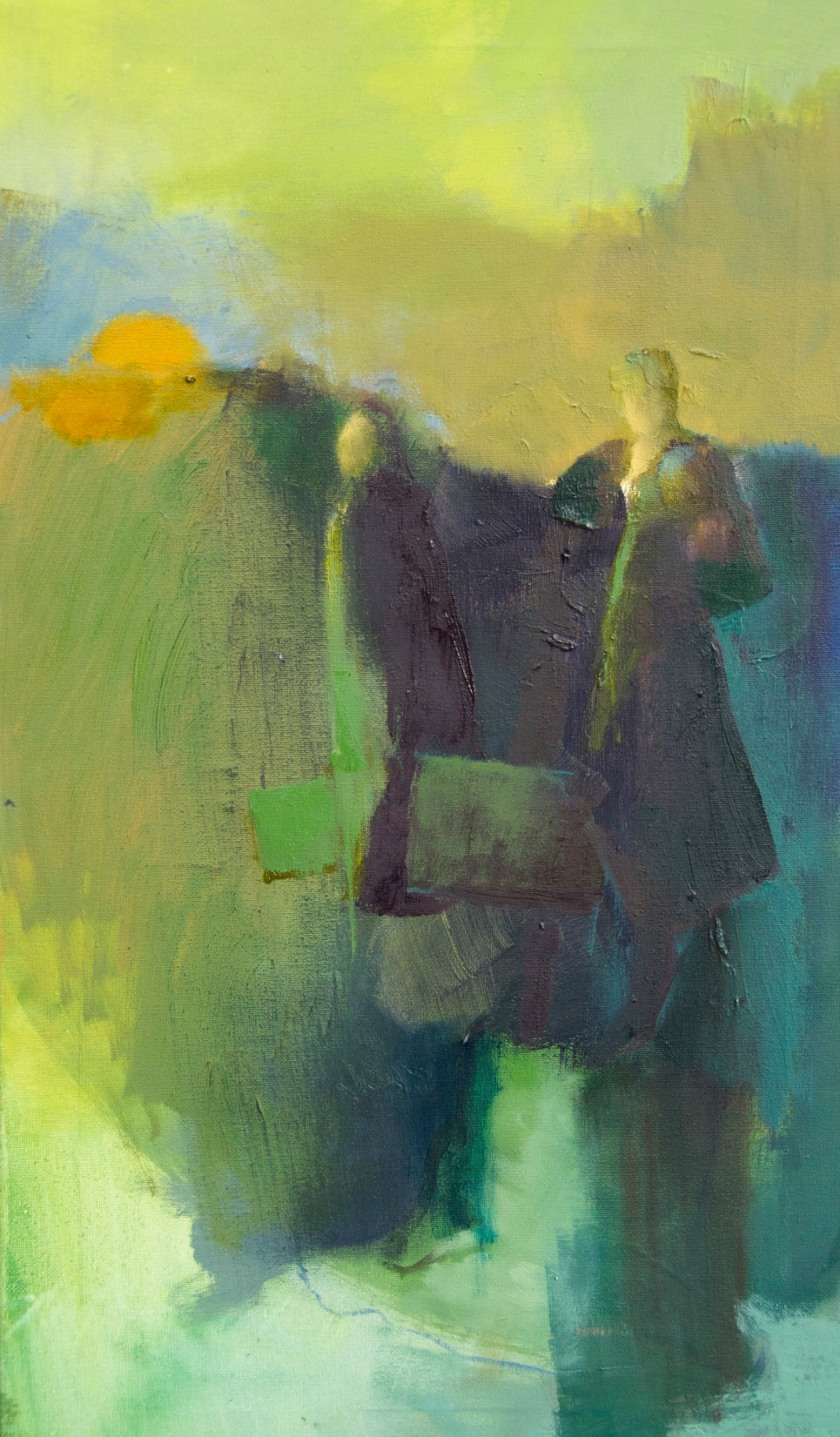 Huile sur toile — Bernadette Beauwin