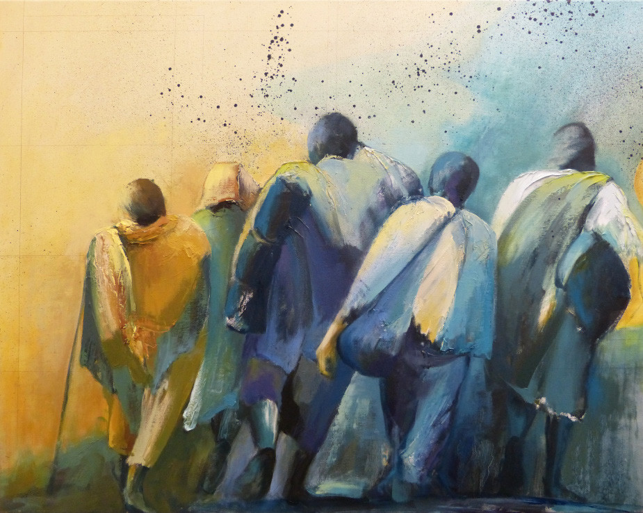 Huile sur toile — Bernadette Beauwin