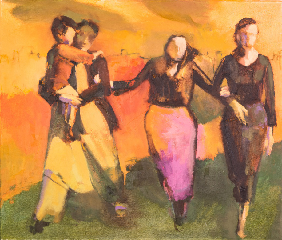 Huile sur toile — Bernadette Beauwin