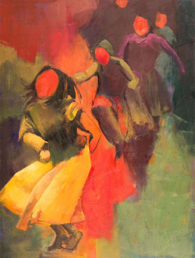 Huile sur toile — Bernadette Beauwin