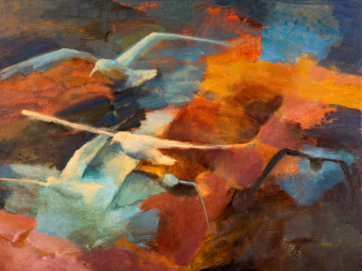 Huile sur toile — Bernadette Beauwin